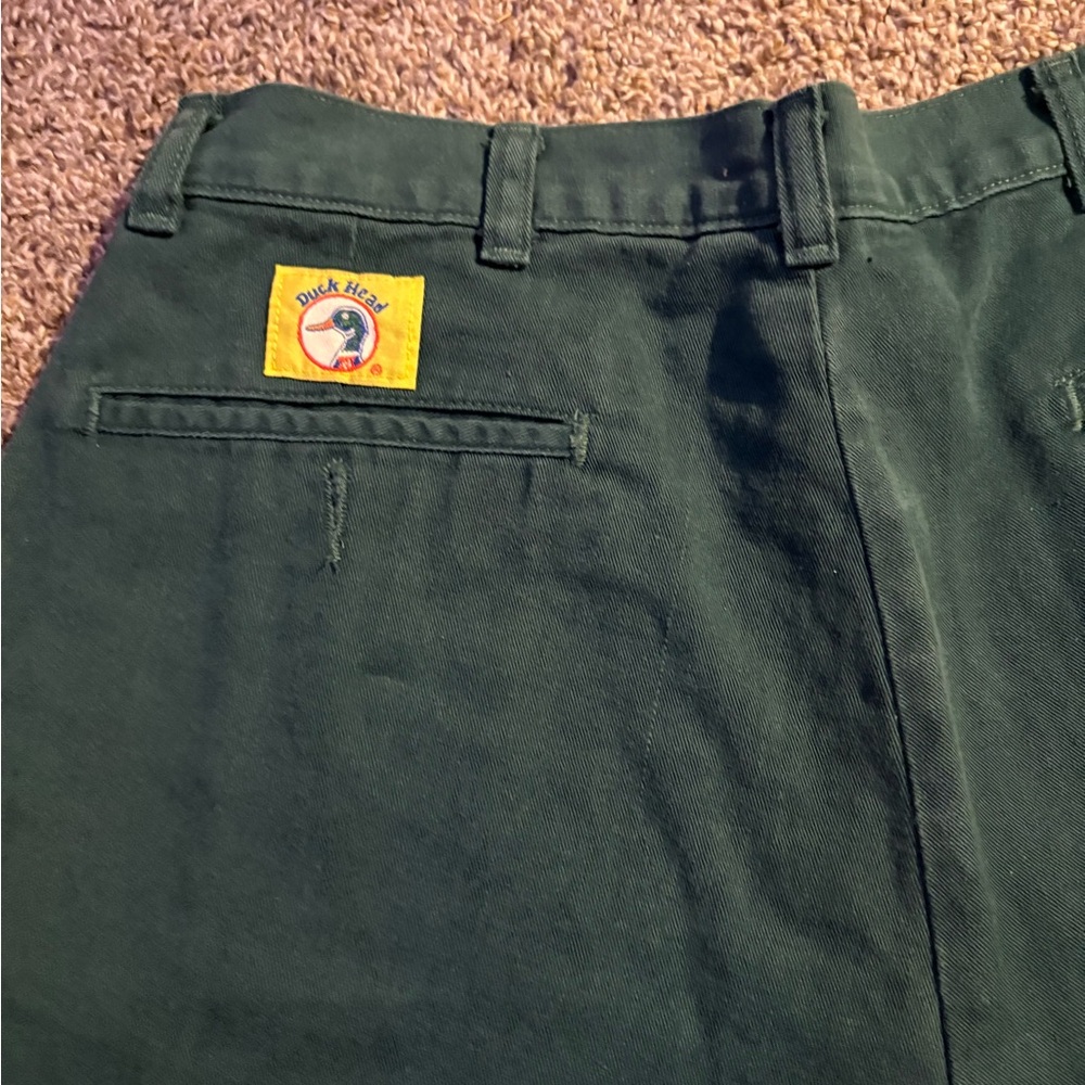Vintage Duck Head Green Shorts